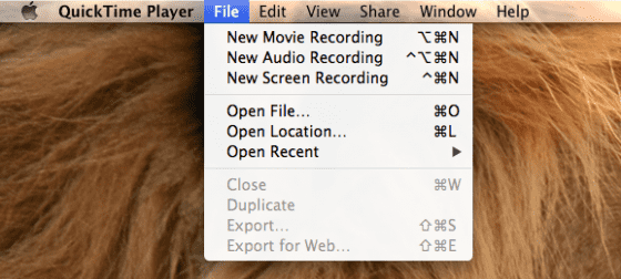 movie recording app for mac
